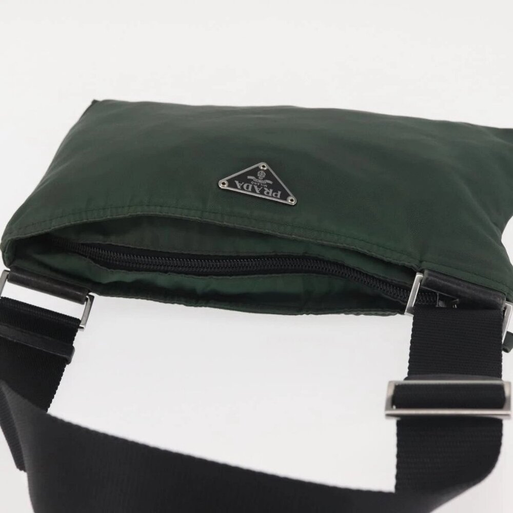 PRADA Shoulder Bag Nylon Khaki Auth 143344 - Picture 6 of 15